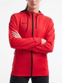 Kapuzenjacke Damen Rot